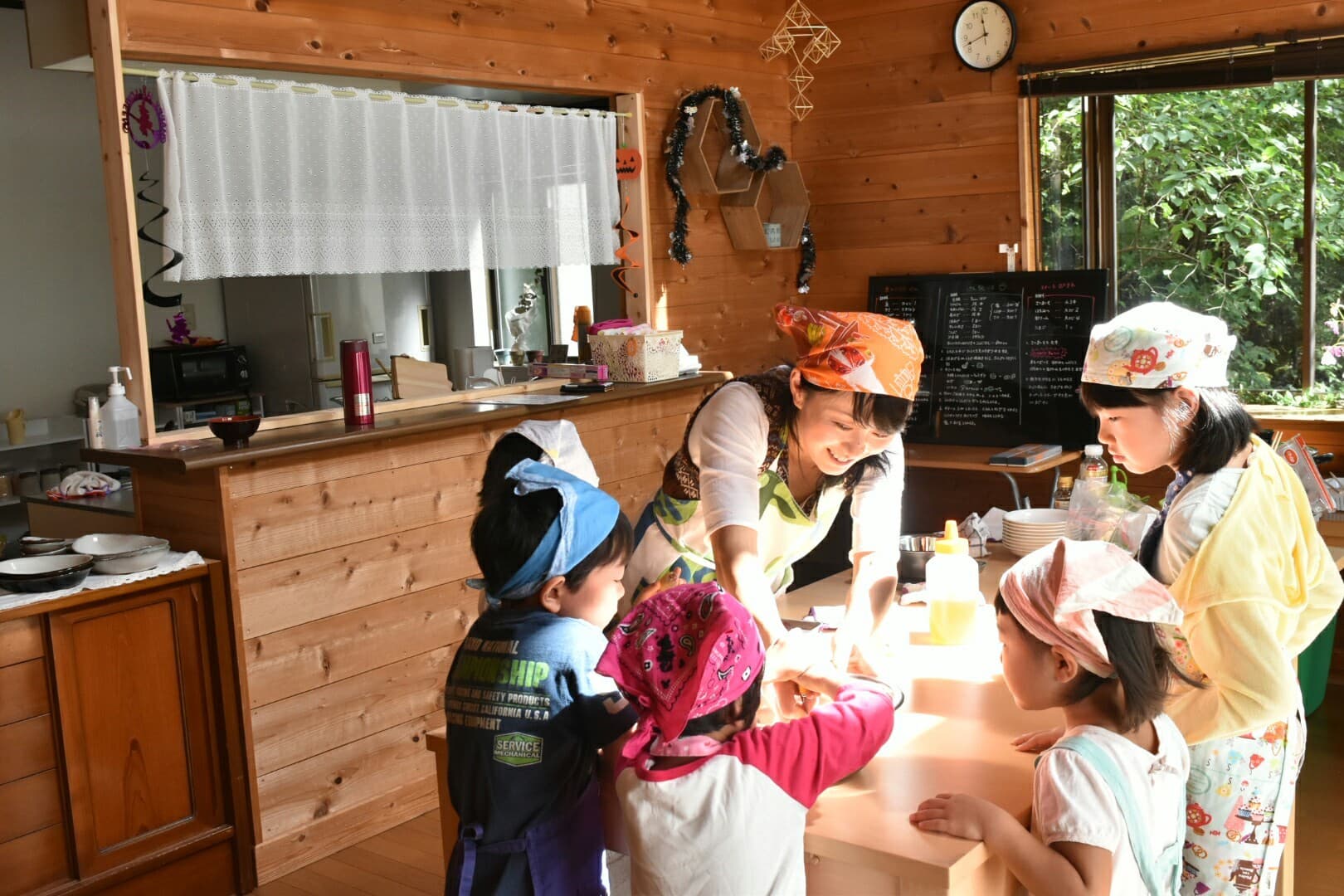 三田米入りお団子づくり