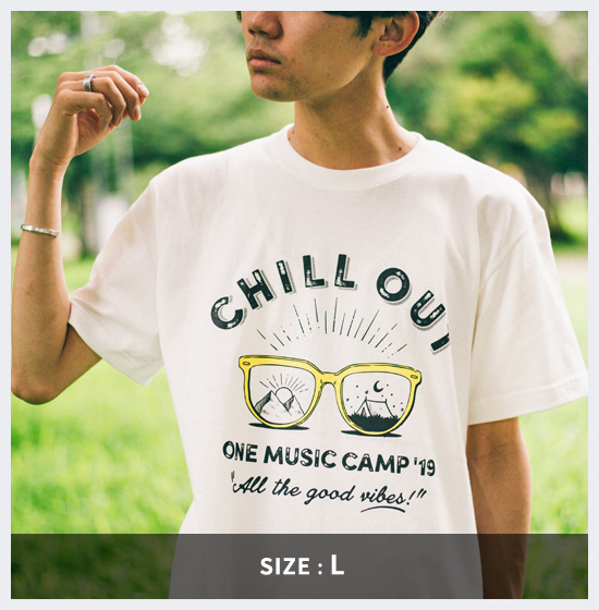 ONE MUSIC CAMP 2019 CHILL OUT Tシャツ