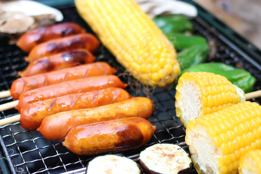 みんなでBBQ
