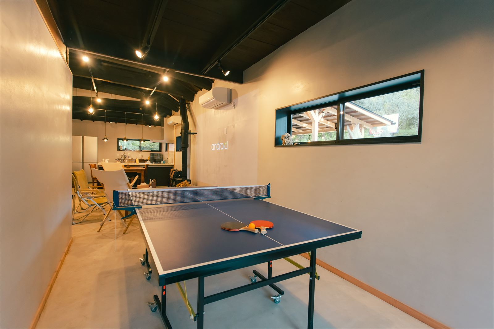 野外フェス「ONE MUSIC CAMP 2023」 古民家MASAZUMI邸 卓球台